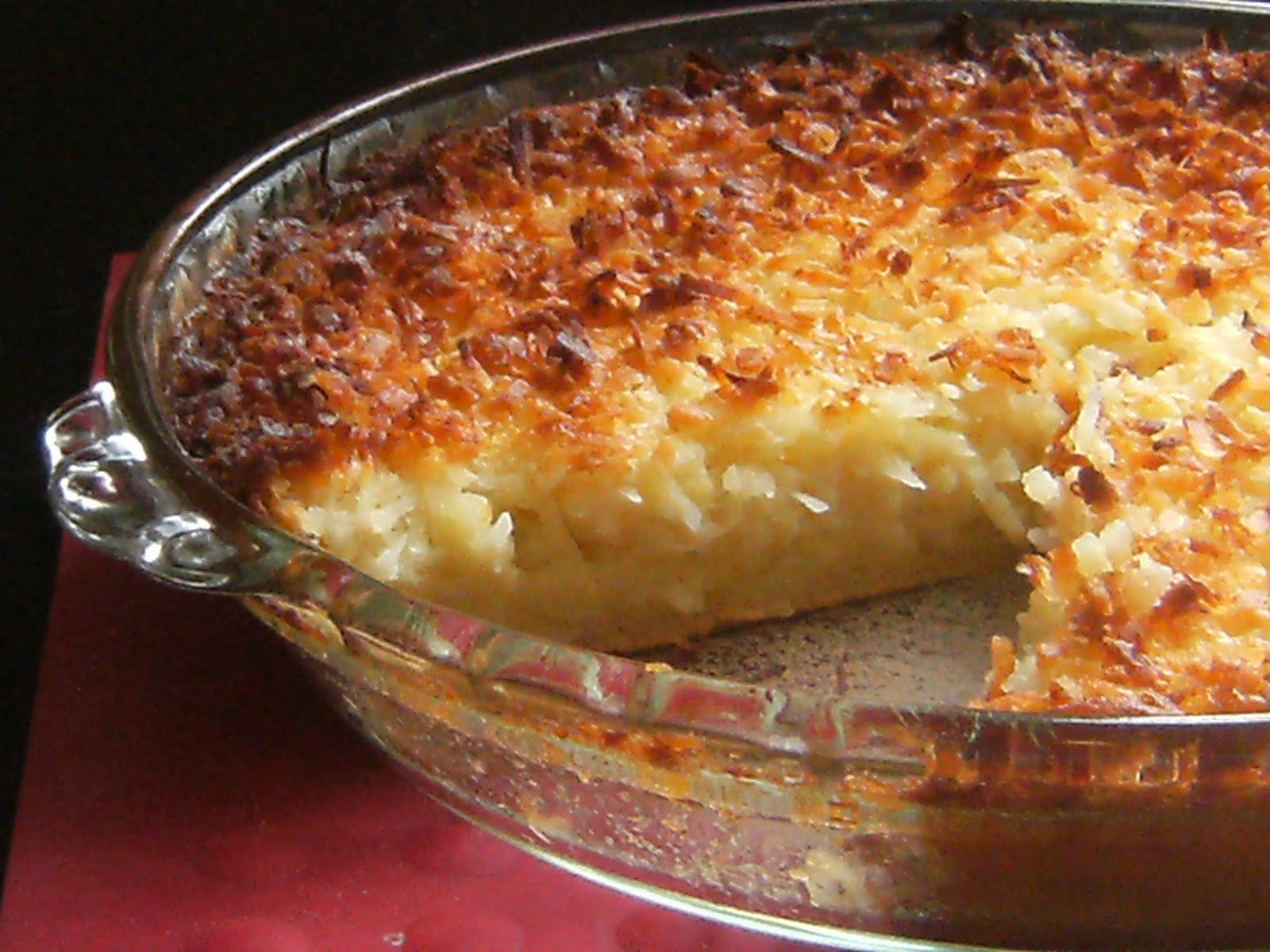 Coconut Custard Pie Recipe
 baker s angel flake coconut can