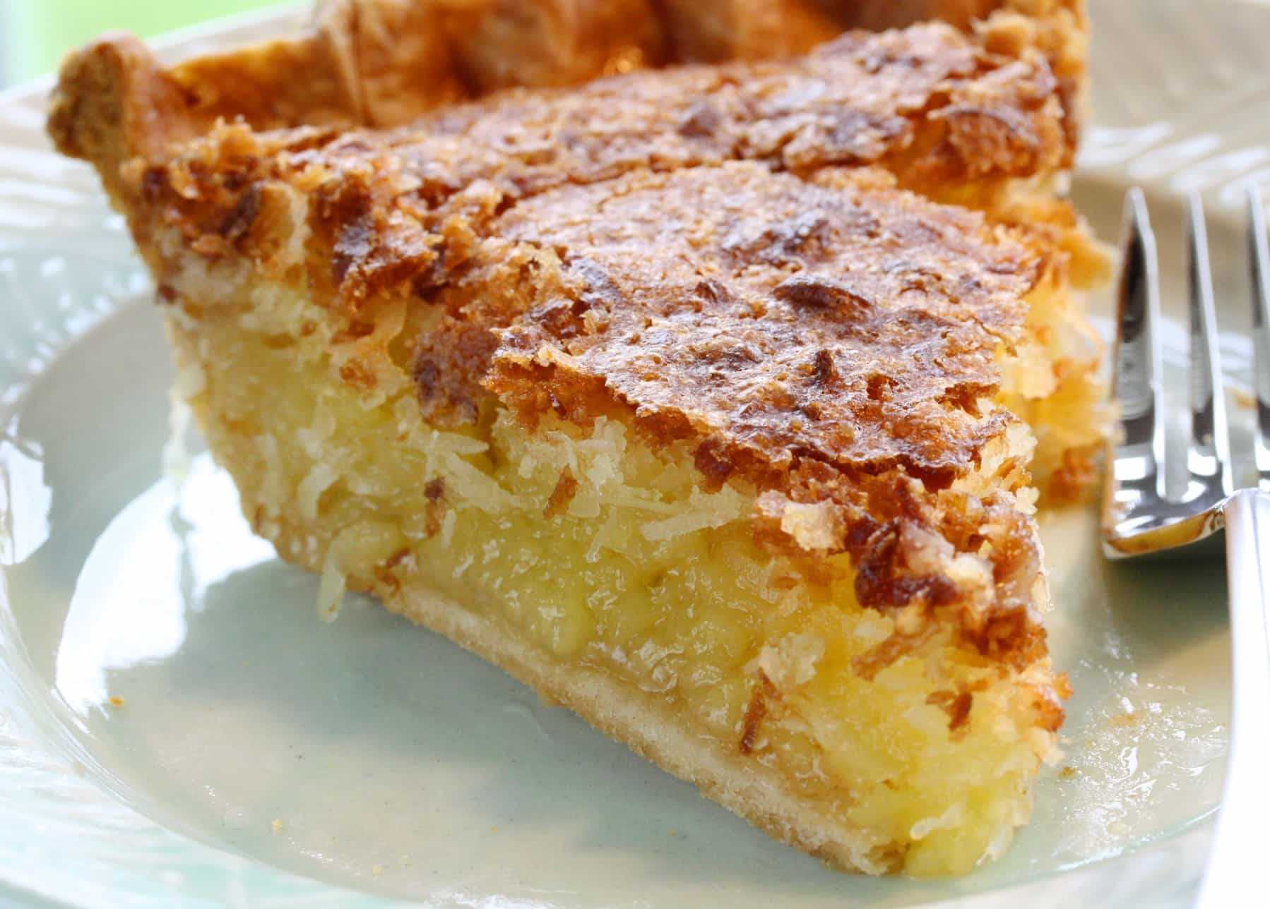 Coconut Custard Pie Recipe
 Pie No 18 French Coconut Pie Saving Room for Dessert