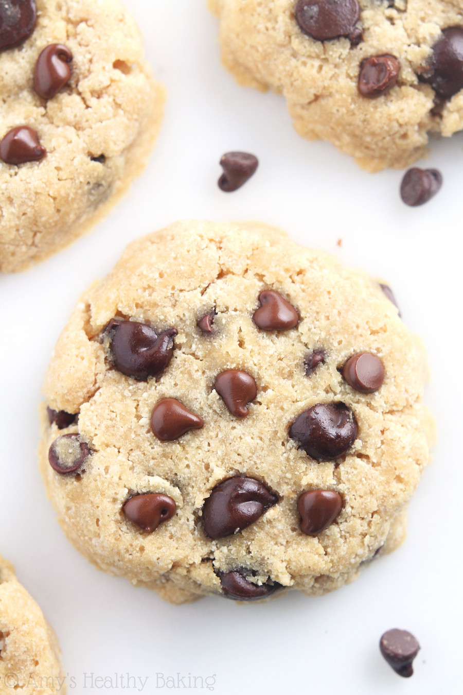 Coconut Flour Chocolate Chip Cookies
 Coconut Flour Chocolate Chip Cookies