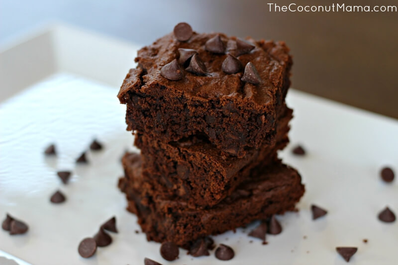 Coconut Flour Desserts
 Coconut Flour Brownies Gluten Free & Dairy Free