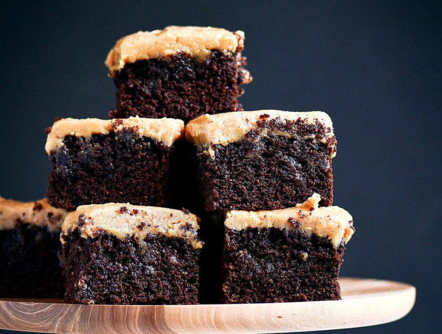 Coconut Flour Desserts
 Best Coconut Flour Brownies and Peanut Butter Frosting