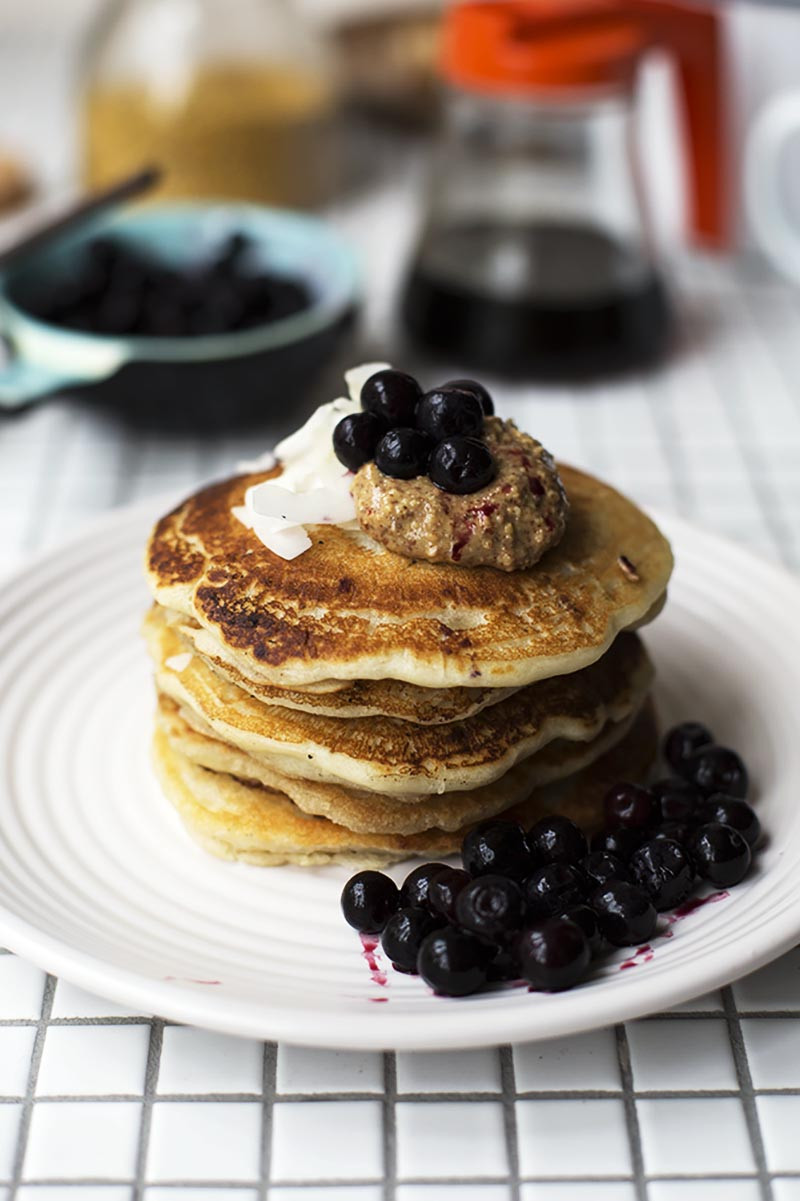 Coconut Flour Pancakes Vegan
 coconut milk pancakes vegan