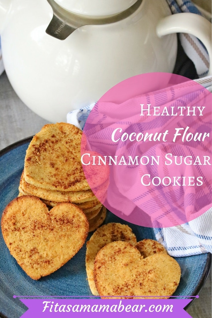 Coconut Flour Sugar Cookies
 Coconut Flour Cinnamon Sugar Cookies Fit as a Mama Bear
