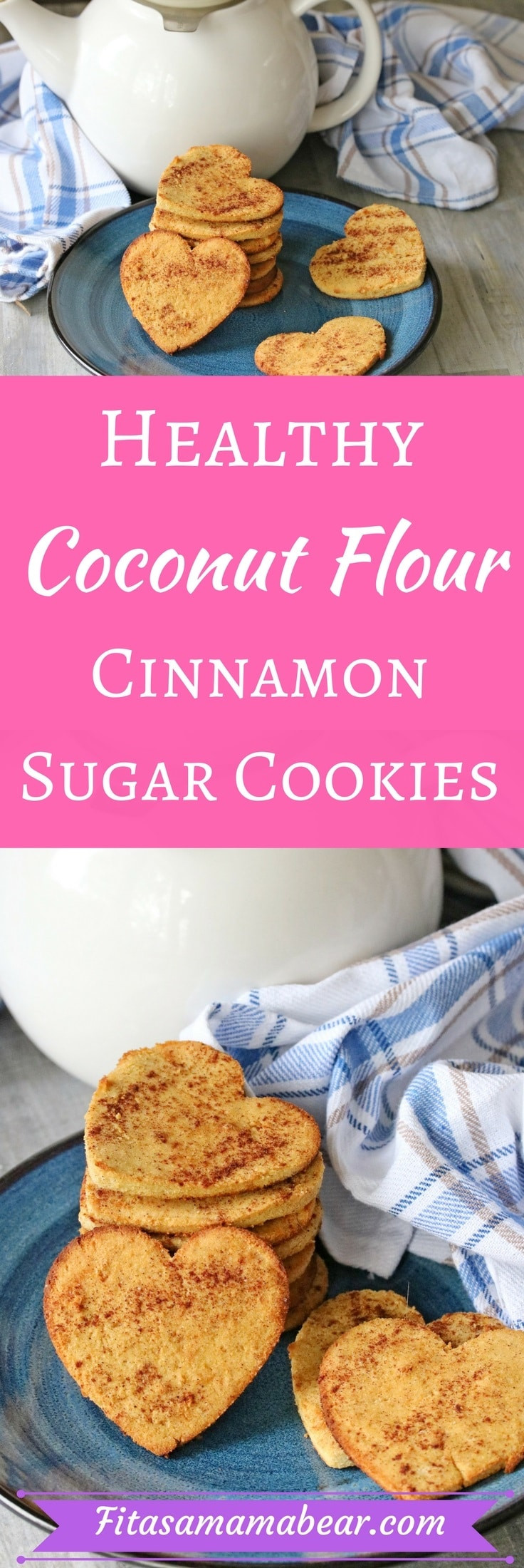 Coconut Flour Sugar Cookies
 Coconut Flour Cinnamon Sugar Cookies Fit as a Mama Bear