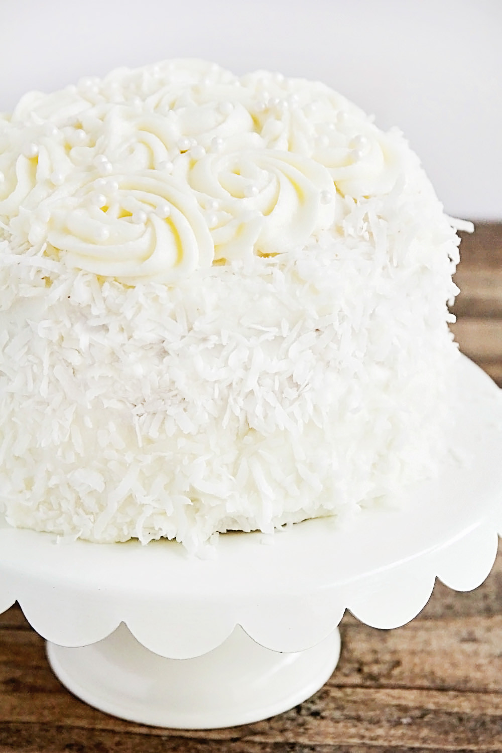Coconut Layer Cake
 The Baker Upstairs Coconut Layer Cake