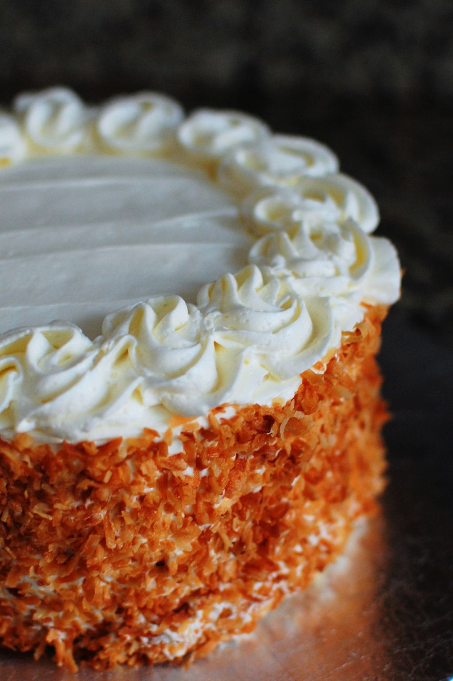 Coconut Layer Cake
 Coconut Layer Cake Filled with Lemon Curd