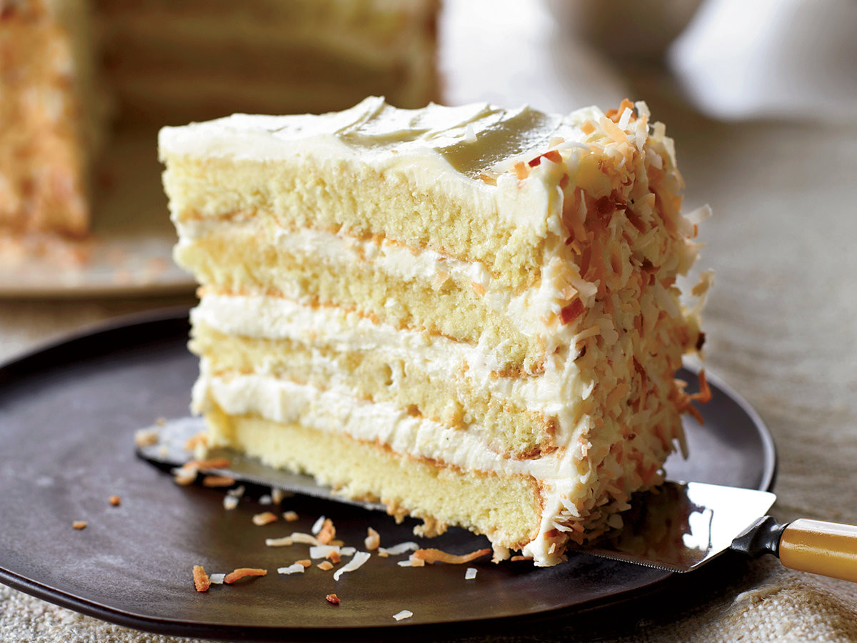 Coconut Layer Cake
 Towering Coconut Layer Cake Recipe Tyler Florence