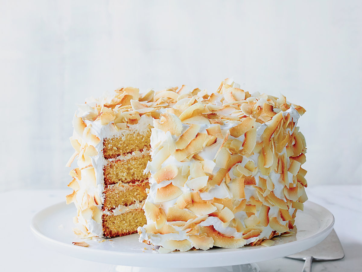 Coconut Layer Cake
 Four Layer Coconut Cake Recipe Michelle Polzine