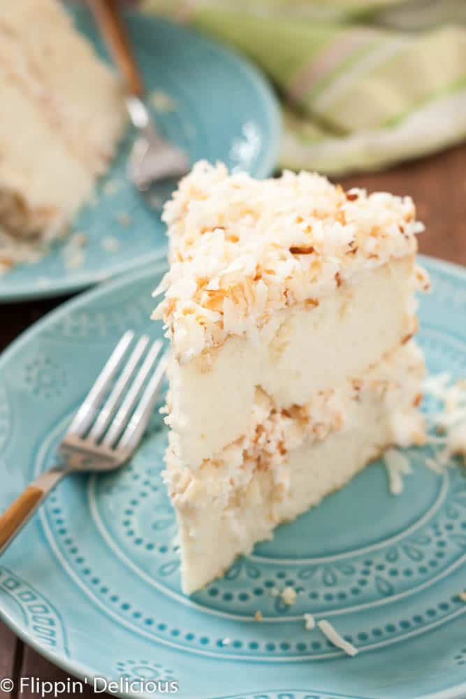 Coconut Layer Cake
 Dairy Free Gluten Free Coconut Layer Cake