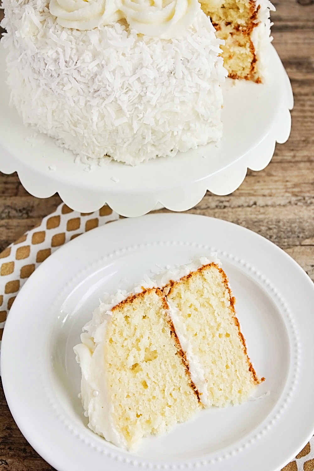 Coconut Layer Cake
 The Baker Upstairs Coconut Layer Cake