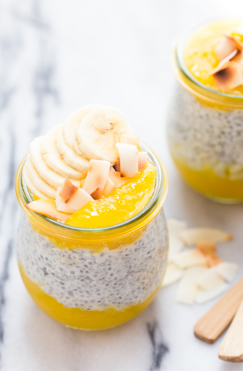 Coconut Milk Dessert Recipes
 tapioca pudding with coconut milk and mango