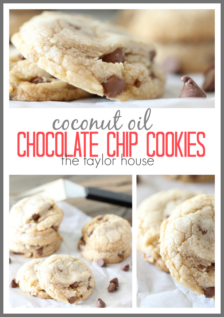 Coconut Oil Chocolate Chip Cookies
 Coconut Oil Chocolate Chip Cookies The Taylor House