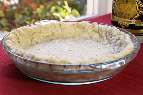 Coconut Oil Pie Crust
 Coconut Oil Pie Crust