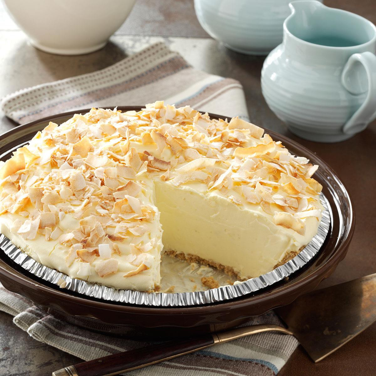 Coconut Pie Recipes
 No Cook Coconut Pie Recipe