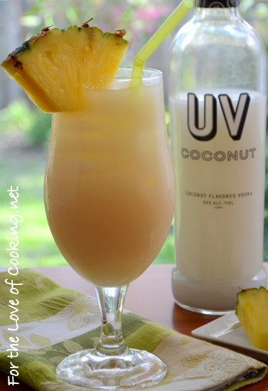 Coconut Vodka Drinks
 Coconut Vodka and Pineapple Juice