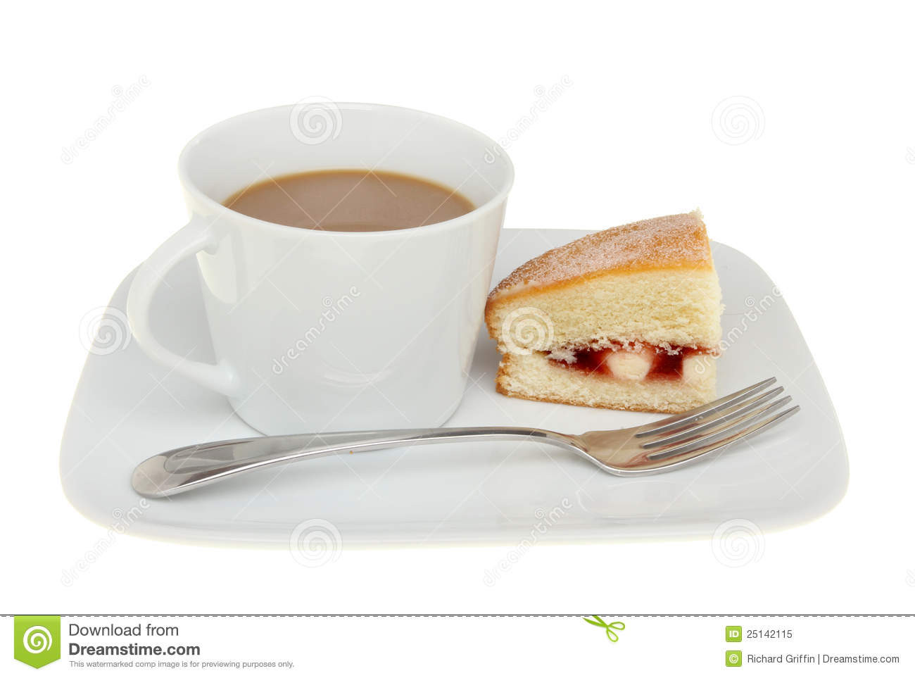 Coffee And Cake
 Coffee and cake stock image Image of sandwich raspberry