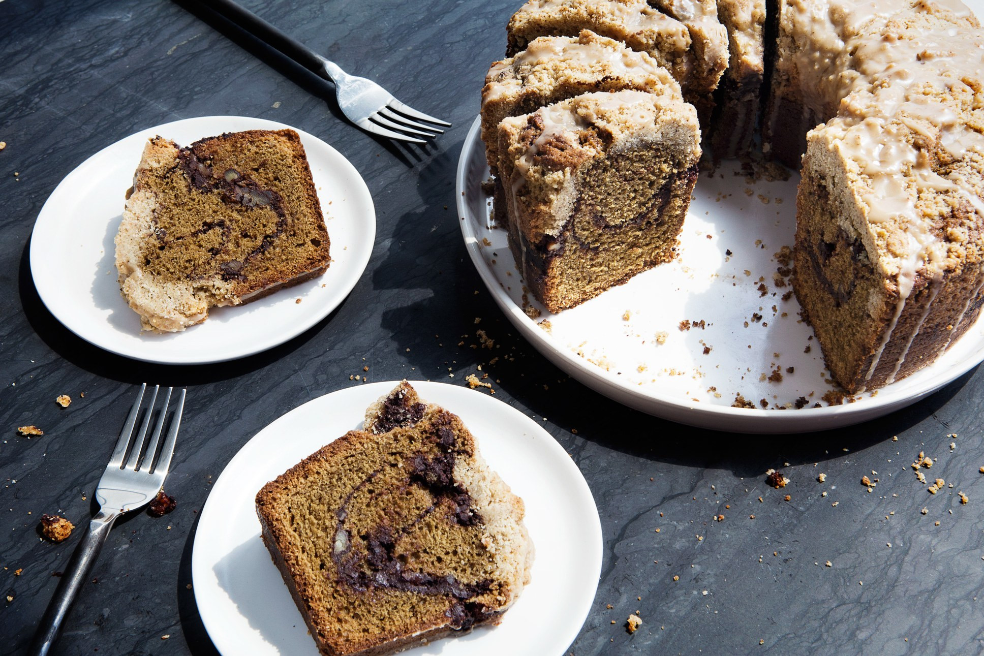 Coffee And Cake
 Coffee Coffee Coffee Cake recipe