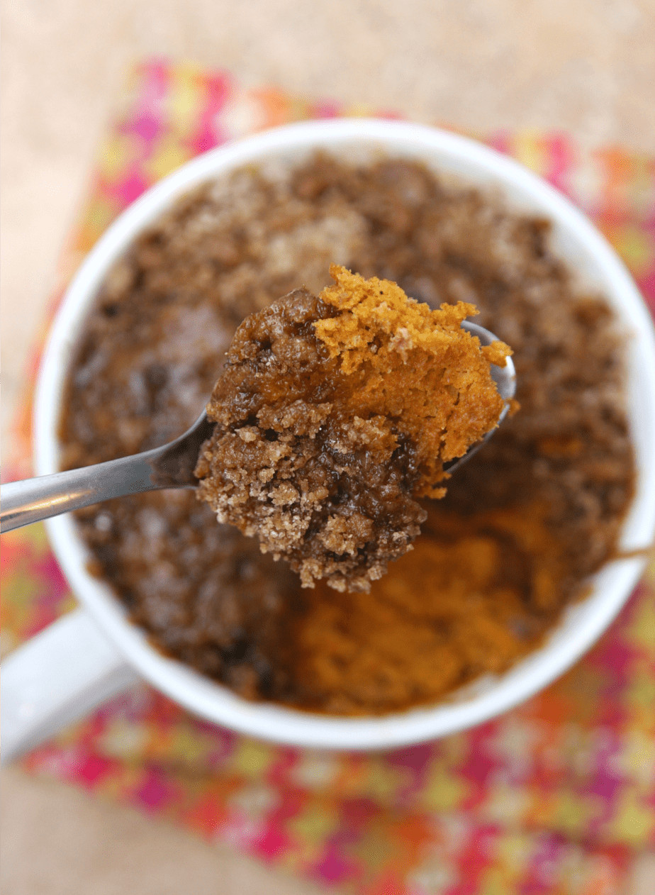 Coffee Cake In A Mug
 Pumpkin Coffee Cake in a Mug