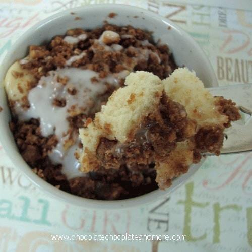 Coffee Cake In A Mug
 Coffee Cake in a mug Chocolate Chocolate and More
