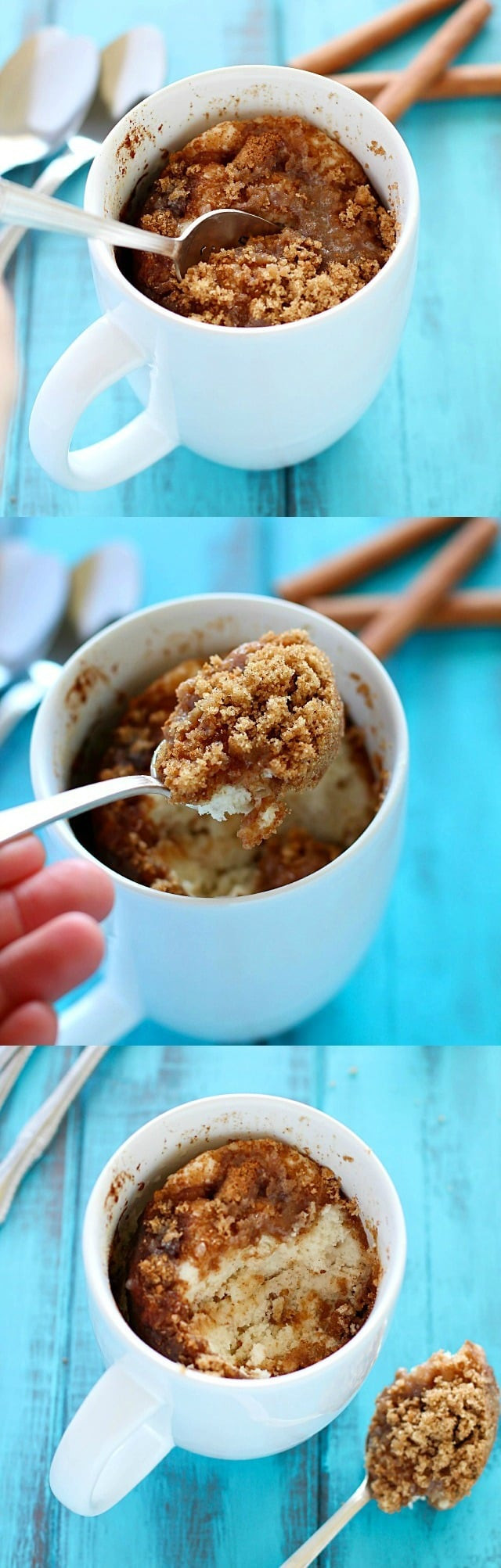 Coffee Cake In A Mug
 e Minute Coffee Cake in a Mug Yummy Healthy Easy