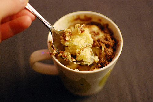 Coffee Cake In A Mug
 bethany actually Blog Archive microwaved coffee cake in