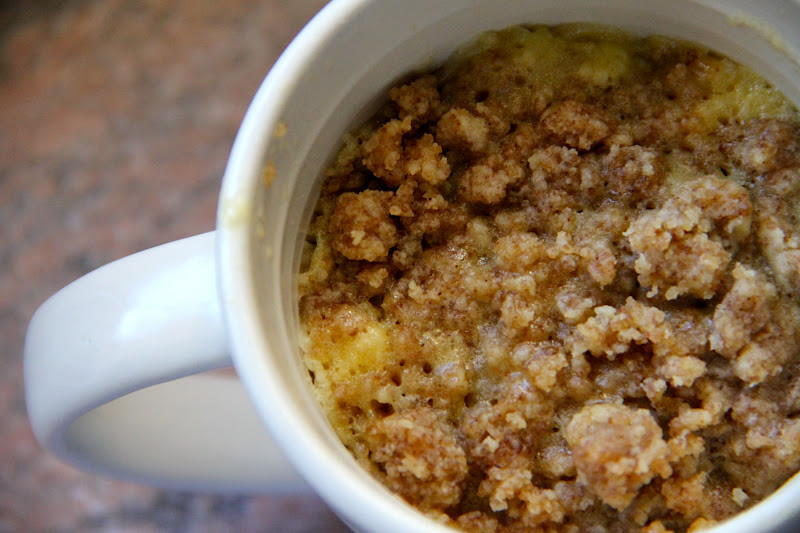 Coffee Cake In A Mug
 My Happy Place Coffee Cake In A Cup