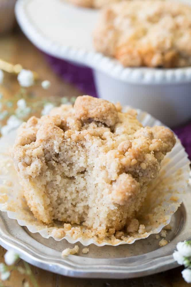 Coffee Cake Muffin Recipe
 Coffee Cake Muffins Sugar Spun Run