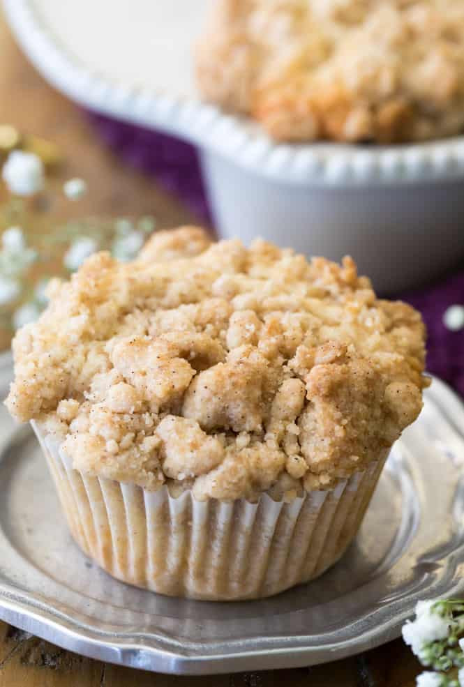 Coffee Cake Muffin Recipe
 Coffee Cake Muffins Sugar Spun Run