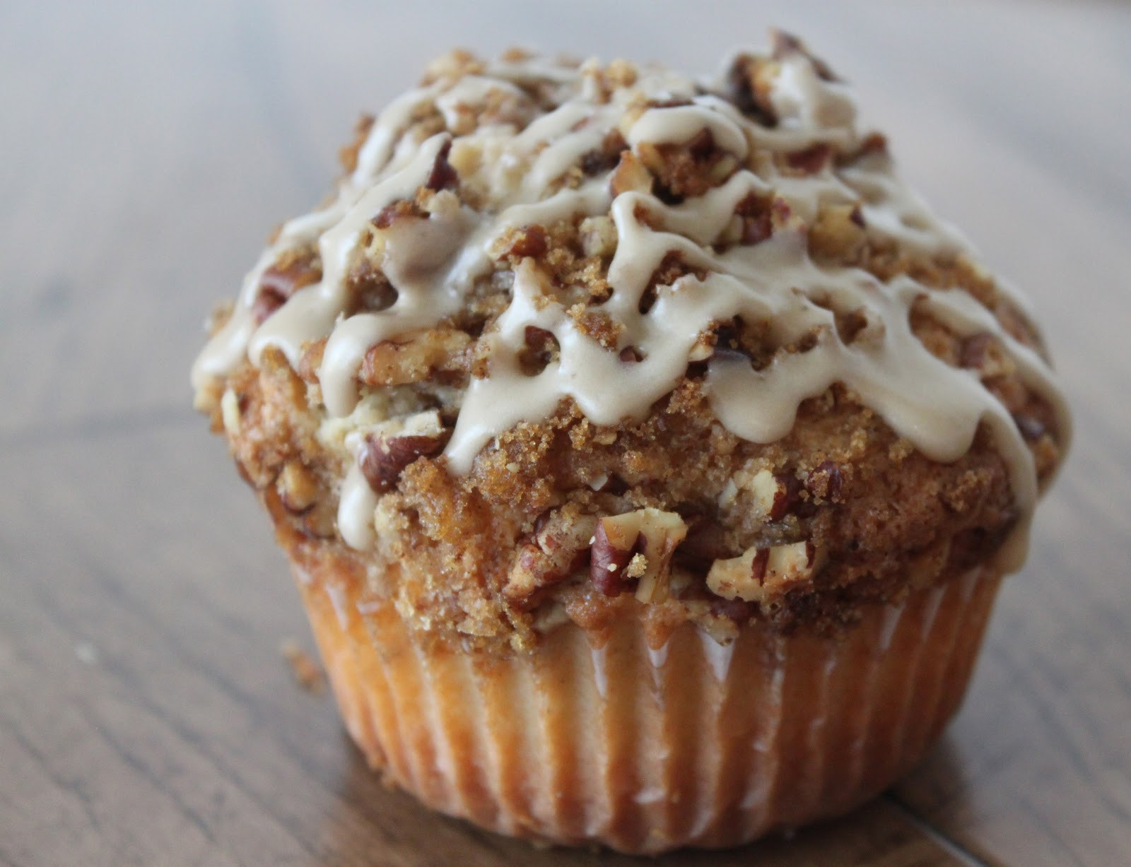 Coffee Cake Muffins
 A Bountiful Kitchen Coffee Cake Muffins with Salted Maple