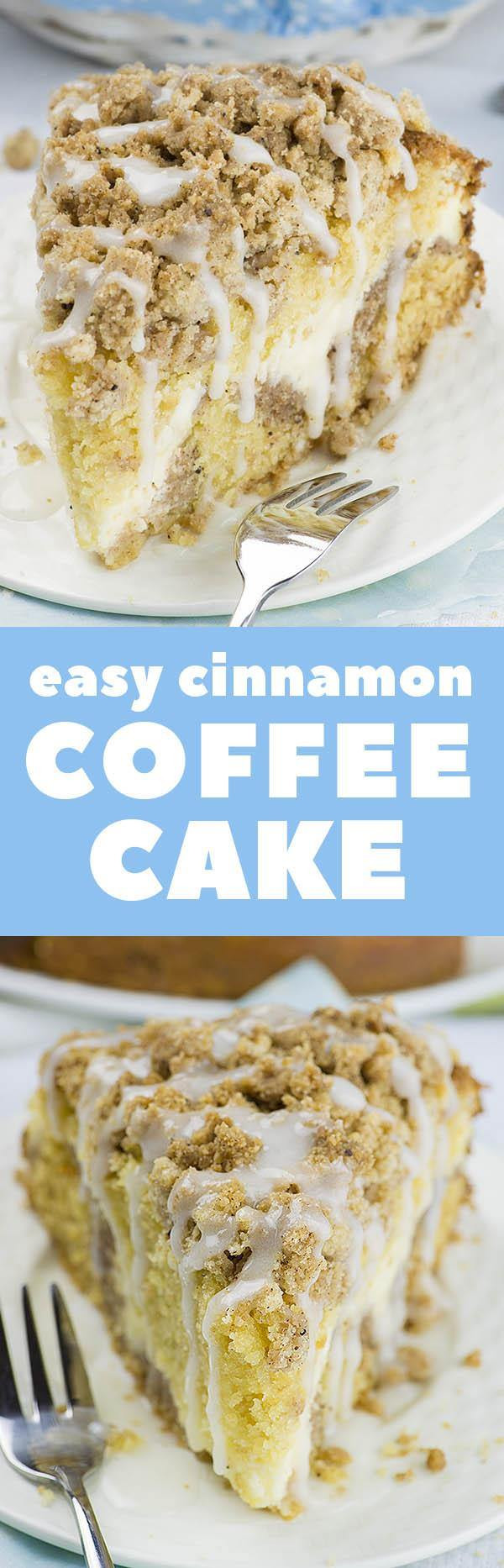 Coffee Cake Recipe Easy
 Easy Cinnamon Coffee Cake