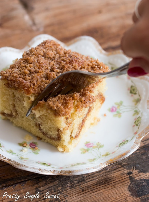 Coffee Cake Recipe Easy
 Cinnamon Streusel Coffee Cake