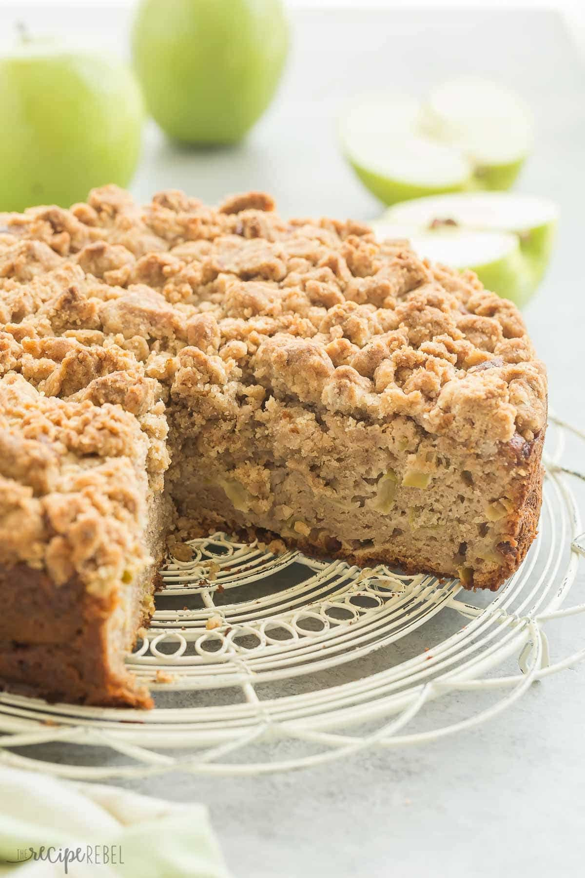 Coffee Cake Topping
 Apple Coffee Cake with Crumb Topping Recipe