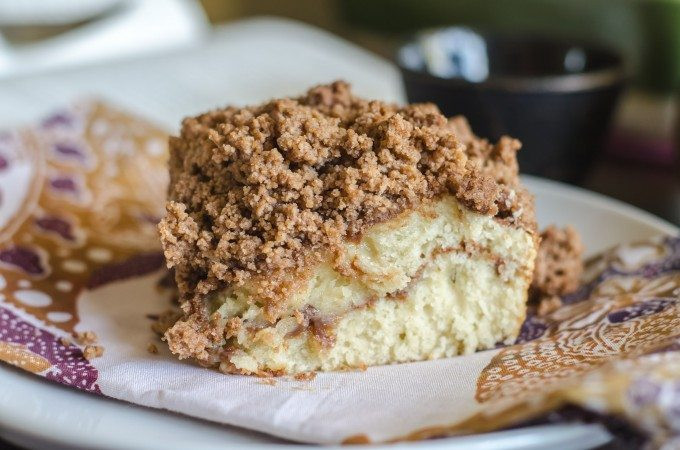 Coffee Cake Topping
 Cinnamon Coffee Cake with Streusel Crumb Topping • Go Go
