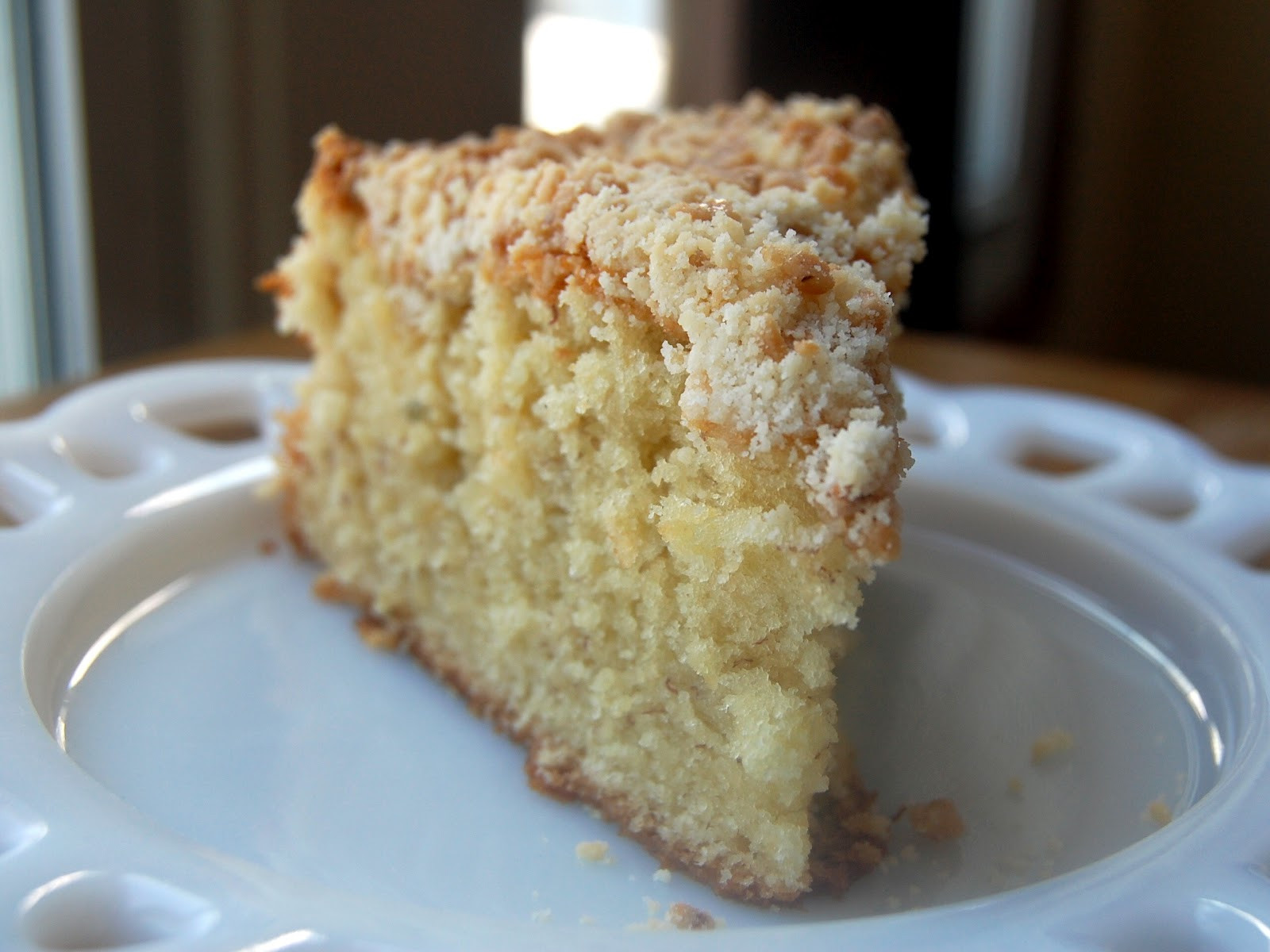 Coffee Cake Topping
 Cassie Craves Banana Coffee Cake with Toffee Crumb Topping