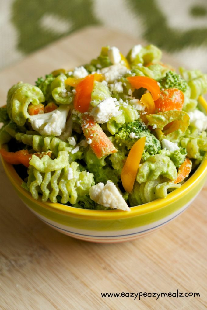 Cold Pesto Pasta Salad
 Broccoli Spinach Pesto Pasta Salad Easy Peasy Meals