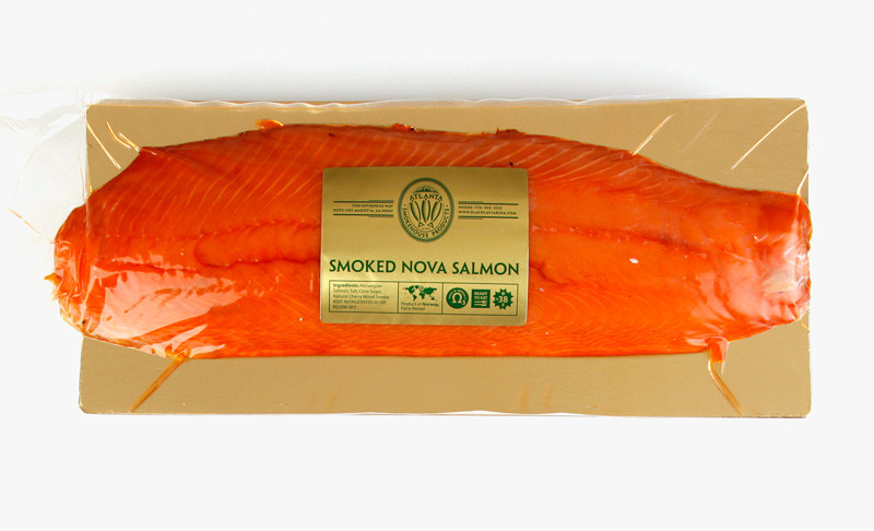 Cold Smoked Salmon
 Cold Smoked Nova Salmon sliced 2 5 3 0 lb