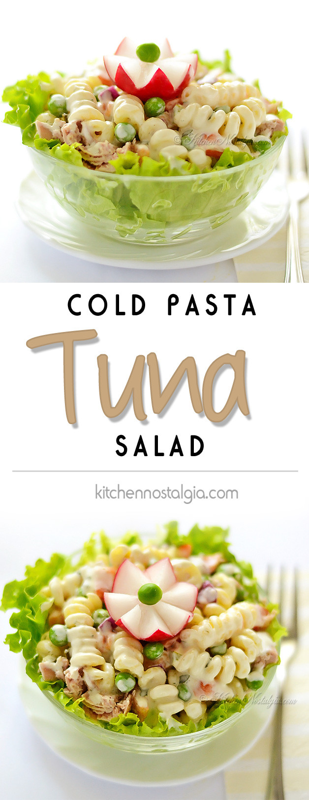 Cold Tuna Pasta Salad
 Cold Pasta Tuna Salad