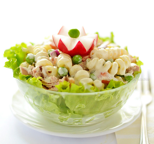 Cold Tuna Pasta Salad
 Cold Pasta Tuna Salad