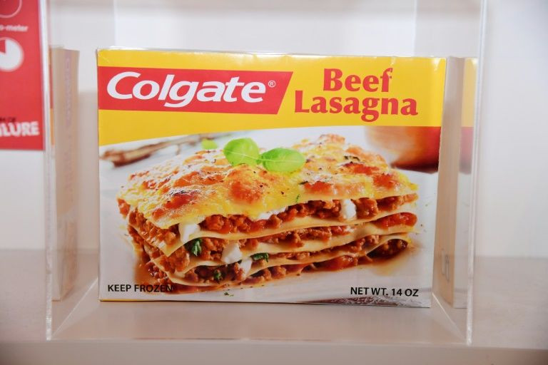 Colgate Beef Lasagna
 From Colgate Lasagna to the monoski flops take center stage