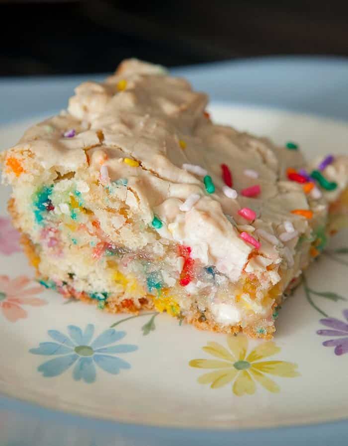 Confetti Cake Recipe
 Confetti Cake Batter Brownies Brooklyn Farm Girl