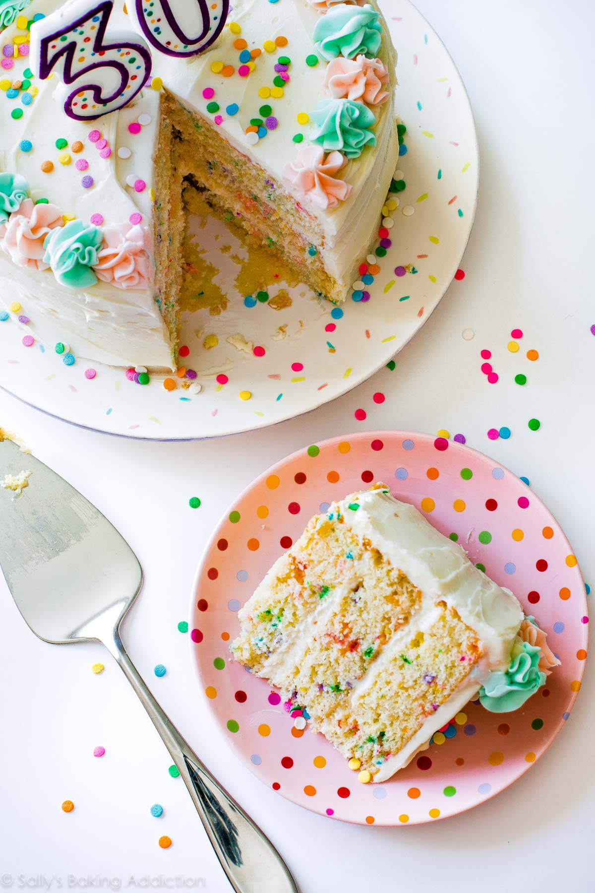 Confetti Cake Recipe
 Funfetti Layer Cake Sallys Baking Addiction