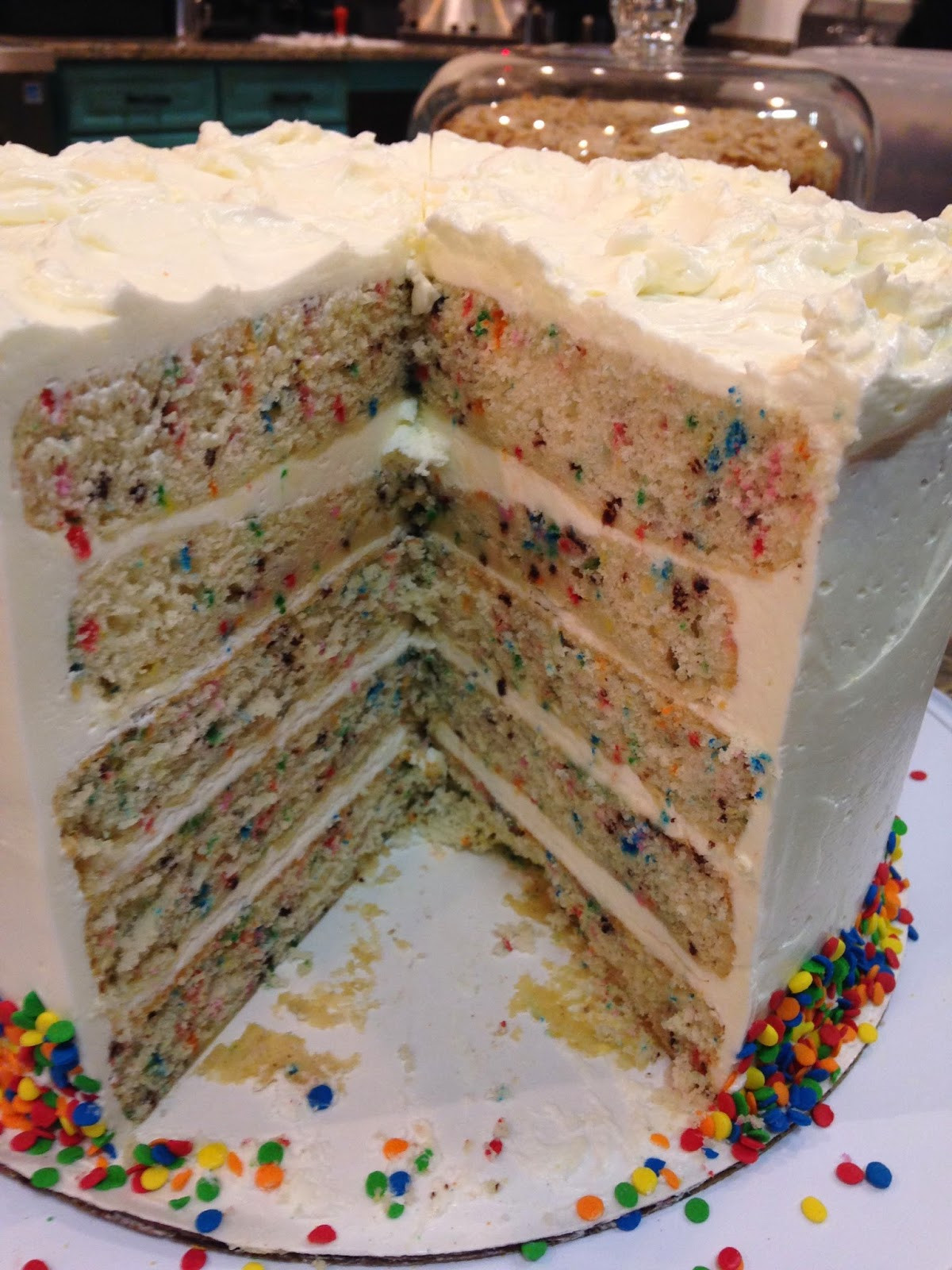 Confetti Cake Recipe
 My story in recipes Confetti Cake