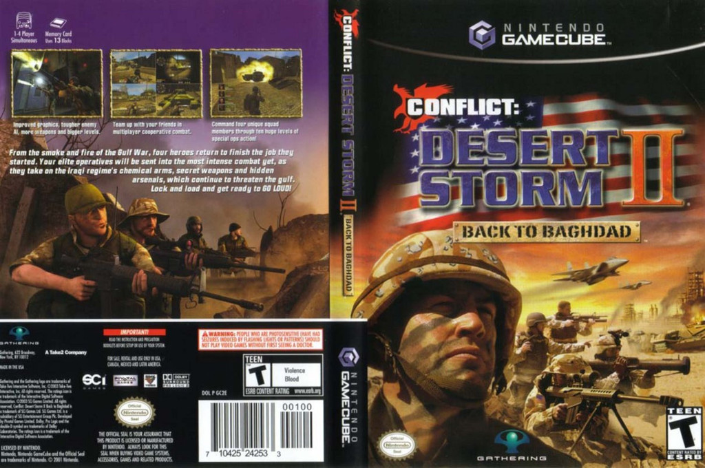 Conflict Dessert Storm 2
 GC2E9G Conflict Desert Storm II Back to Baghdad