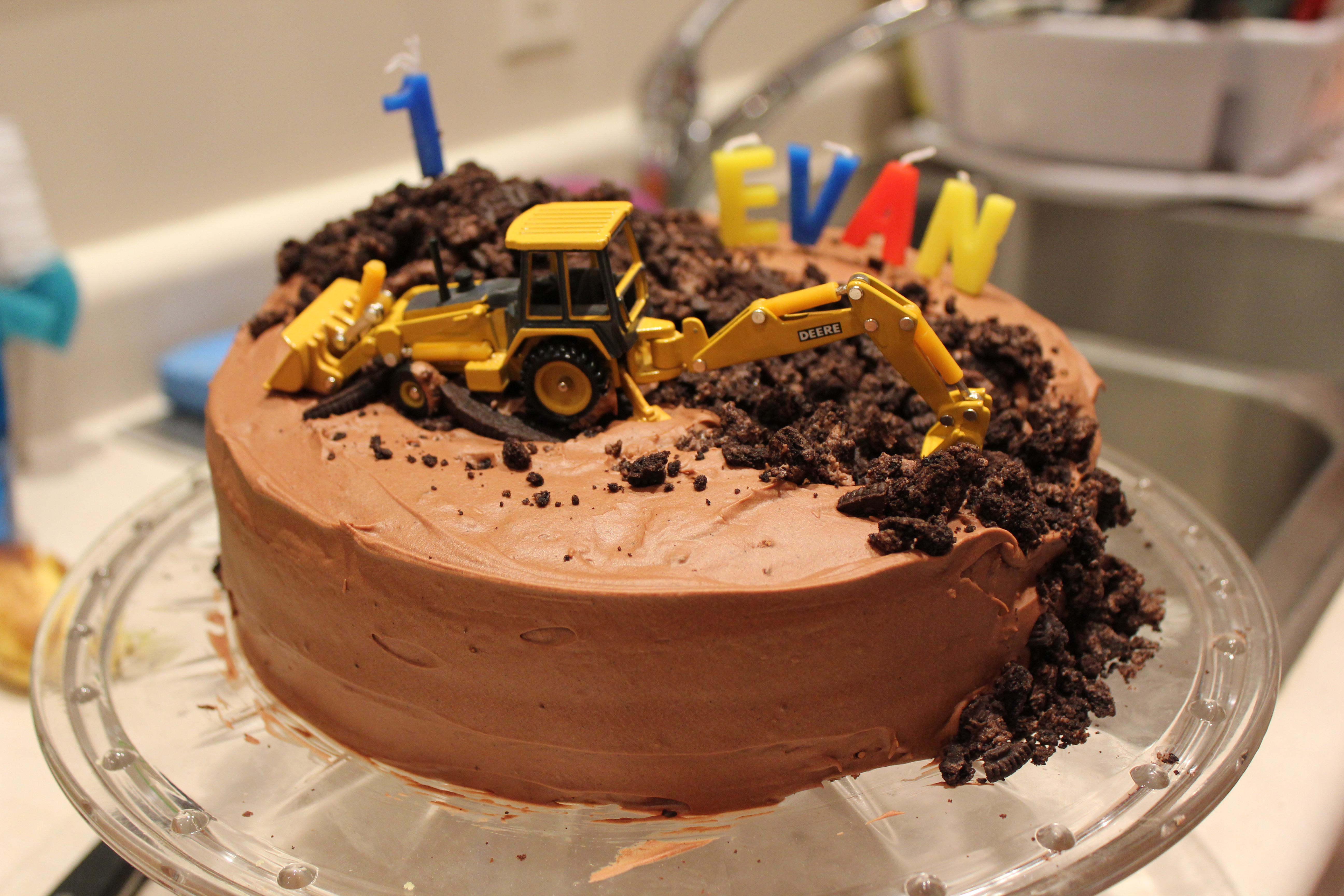 Construction Birthday Cake
 Construction Themed Birthday Cake
