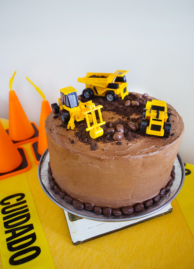 Construction Birthday Cake
 Easy Construction Birthday Cake Merriment Design
