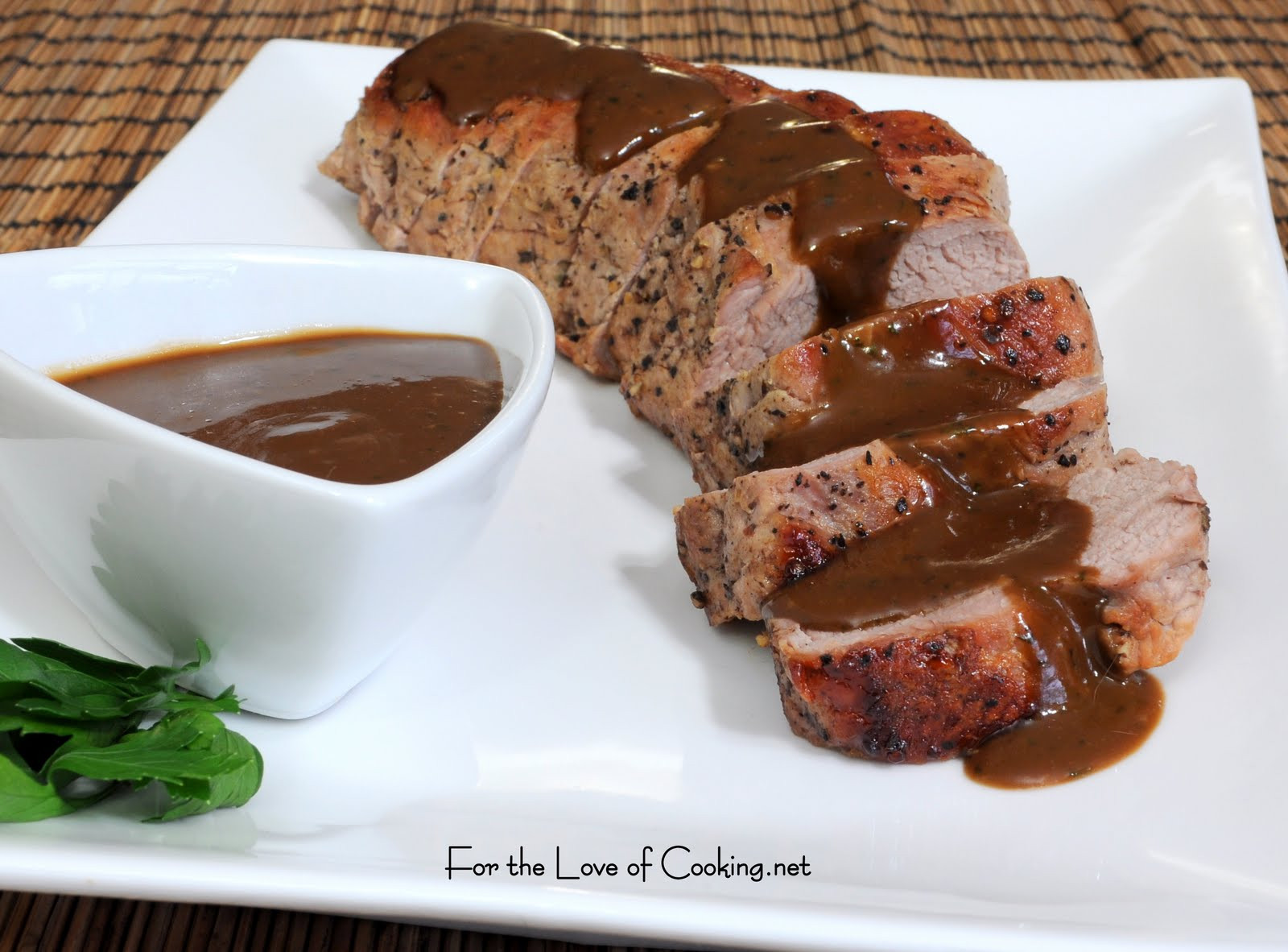 Cook Pork Tenderloin
 Pork Tenderloin with Roasted Garlic Vinaigrette