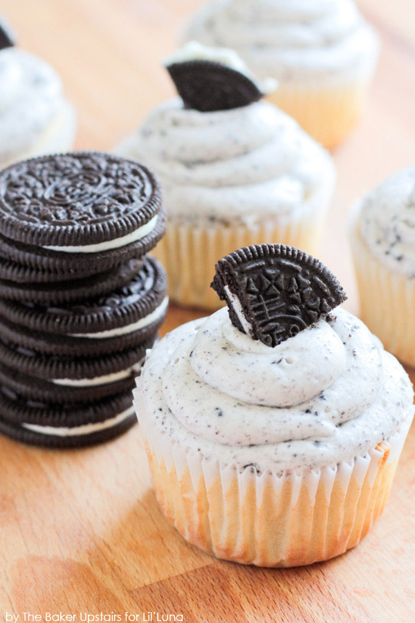 Cookies And Cream Cupcakes
 Cookies and Cream Cupcakes with Oreo Frosting
