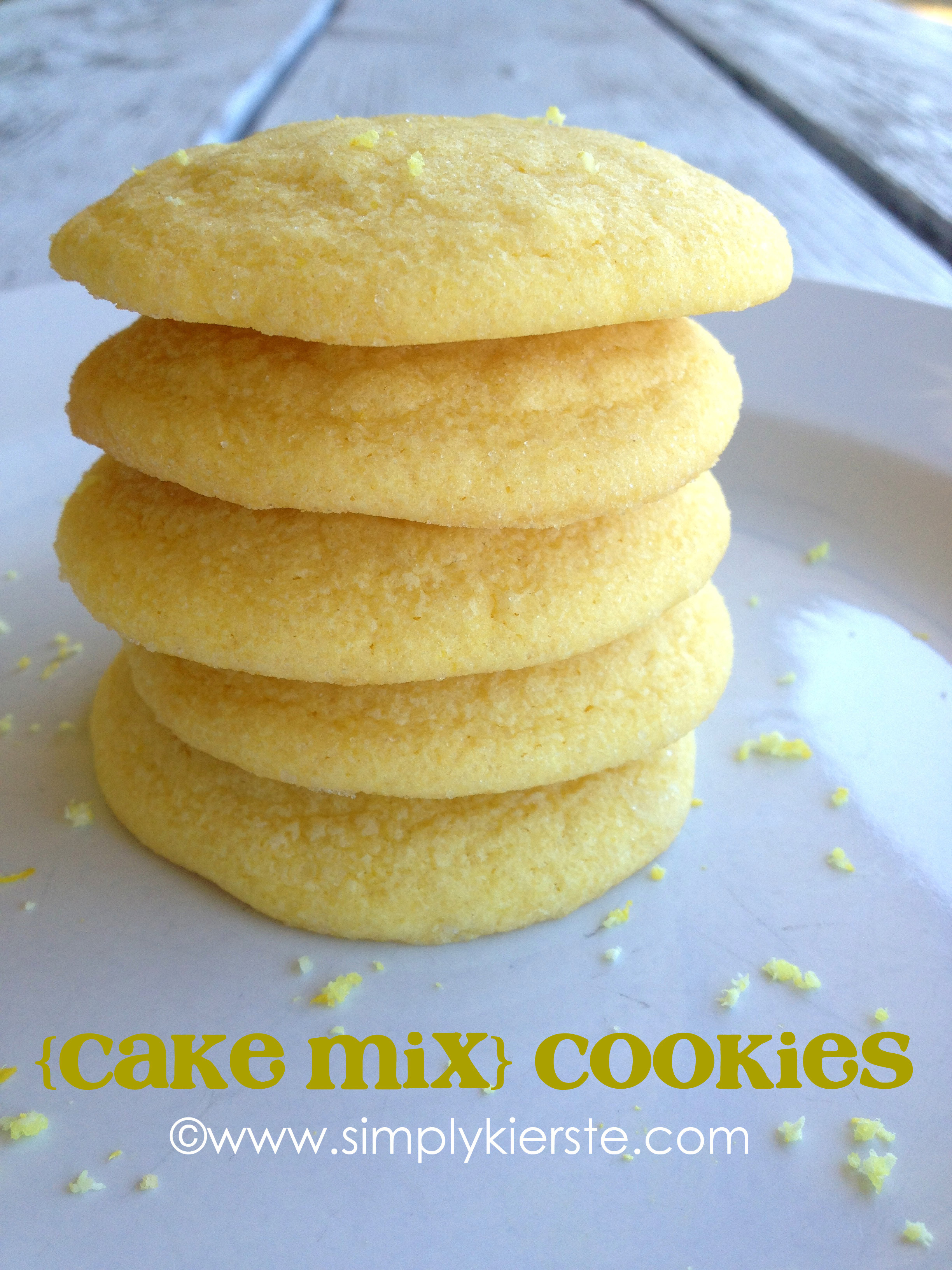 Cookies From Cake Mix
 Cake Mix Cookies