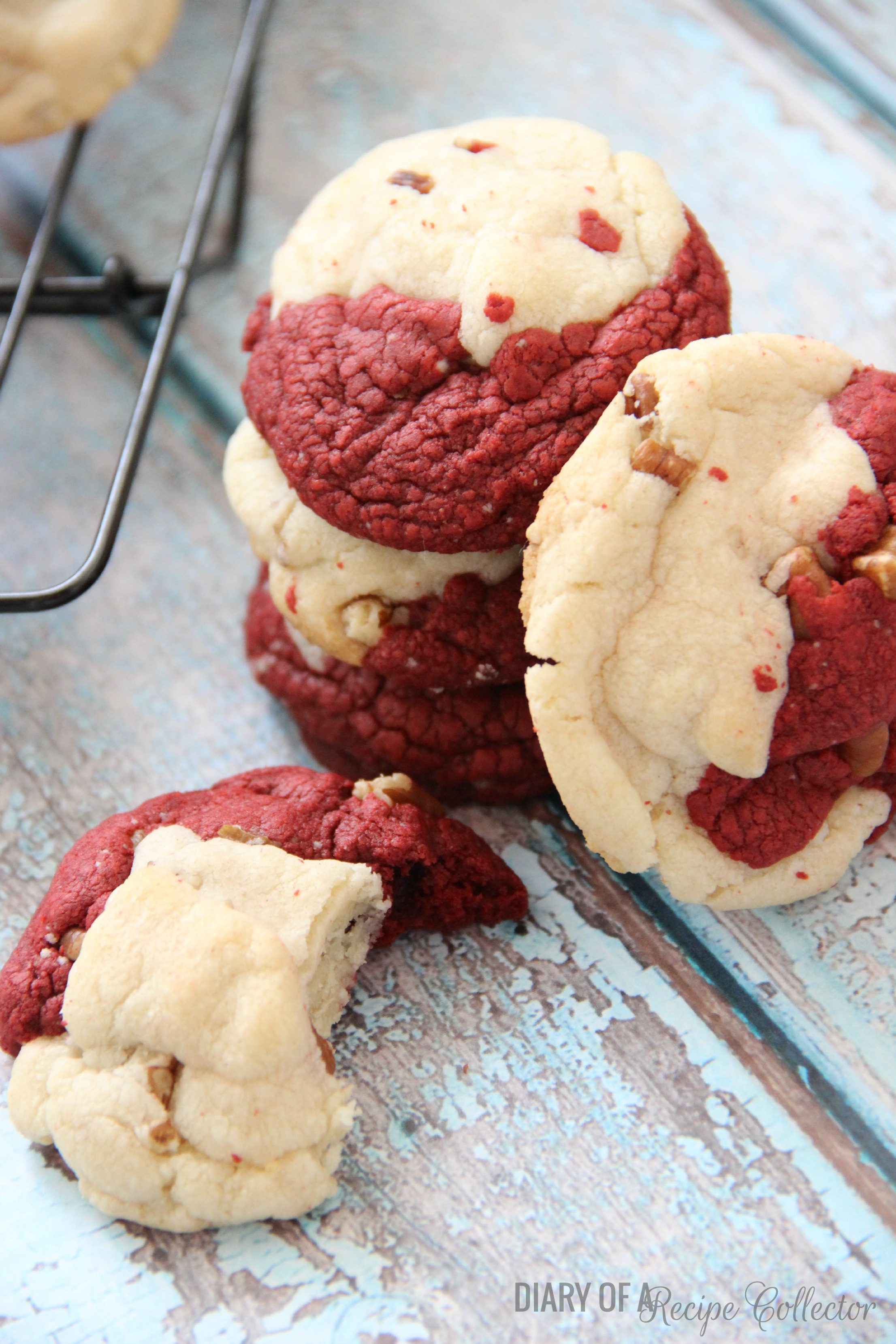 Cookies From Cake Mix
 Red Velvet & White Cake Mix Cookies Diary of A Recipe
