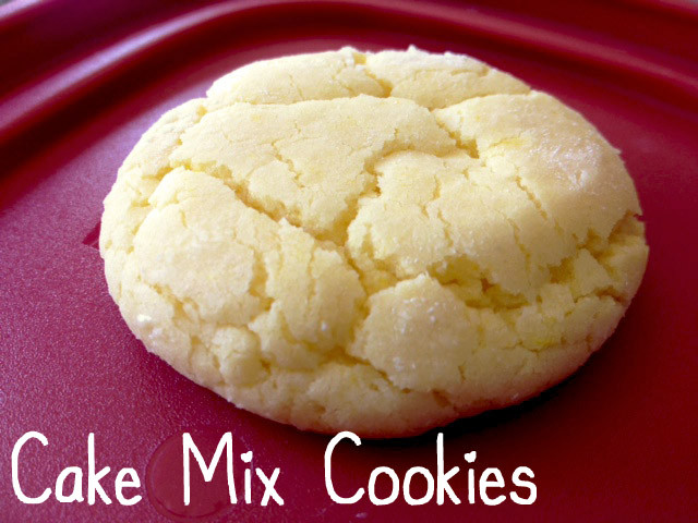 Cookies Made With Cake Mix
 g rated 4 Ingre nt Cake Mix Cookies